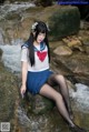 Coser @ 白 烨 Vol.013: 湿身 JK 水下 版 (98 photos)